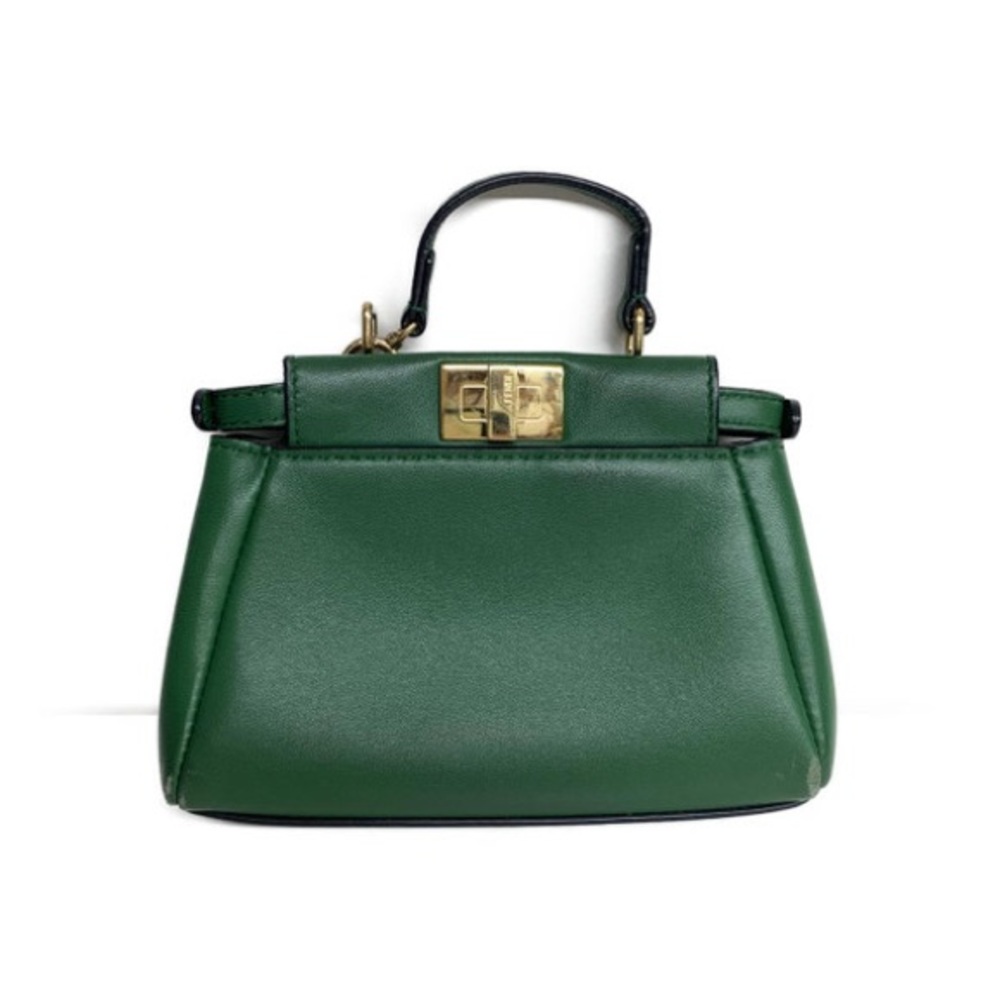 Fendi | Micro Peekaboo Bag - Kelly Green - Picture 6 of 16